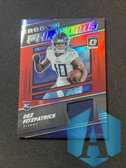 2021 Donruss Optic Dez Fitzpatrick #RP-36 Red Prizm Rookie Phenoms Jersey